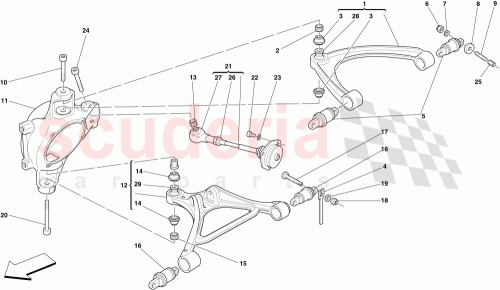 Part Diagram for Ferrari 179328