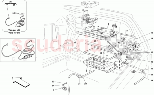 Part Diagram for Ferrari 204772
