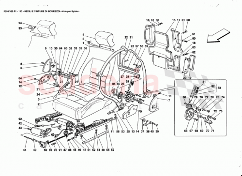 Part Diagram for Ferrari 652953