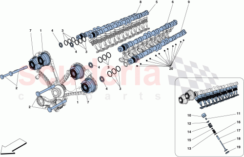 Part Diagram for Ferrari 319636