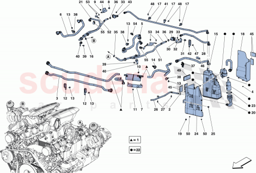 Part Diagram for Ferrari 312143