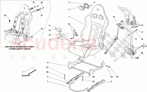 Part Diagram for Ferrari 81239900