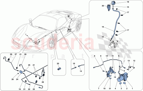 Part Diagram for Ferrari 316143