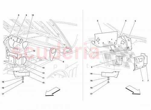 Part Diagram for Ferrari 67086100