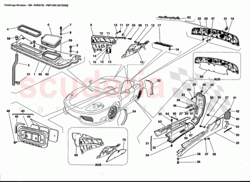 Part Diagram for Ferrari 67753800
