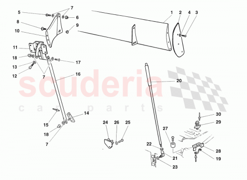 Part Diagram for Ferrari 178020