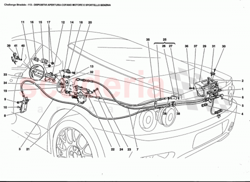 Part Diagram for Ferrari 16101721