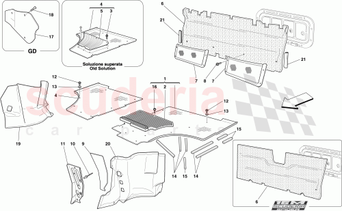 Part Diagram for Ferrari 81054900