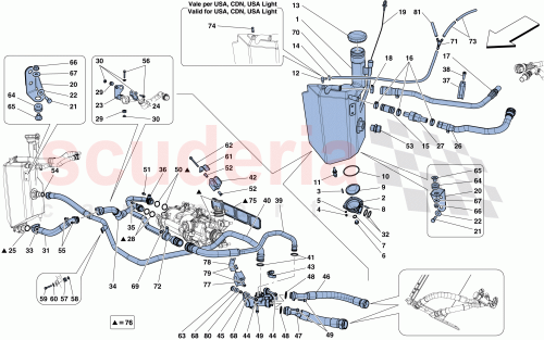 Part Diagram for Ferrari 284099