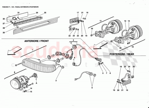 Part Diagram for Ferrari 178073