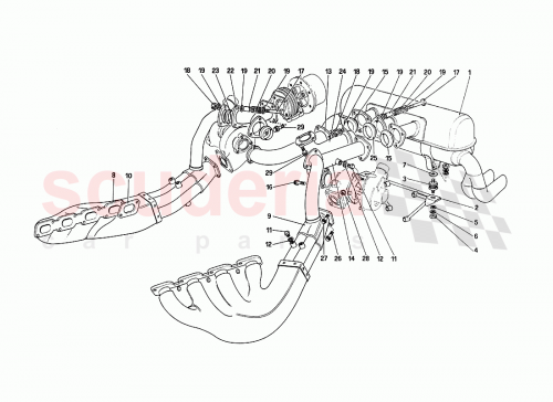 Part Diagram for Ferrari 123002