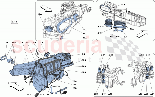 Part Diagram for Ferrari 86913500
