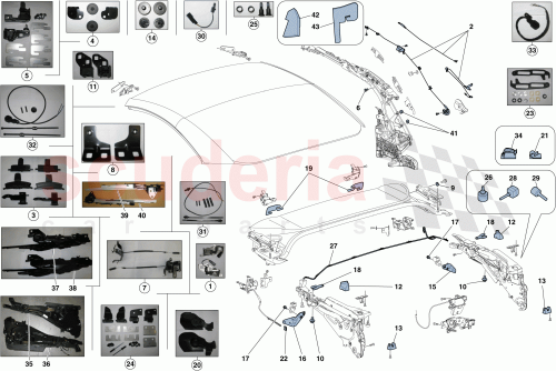Part Diagram for Ferrari 83016500