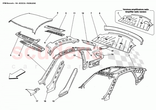 Part Diagram for Ferrari 65376000