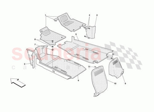 Part Diagram for Ferrari 67348500