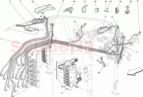 Part Diagram for Ferrari 66454000