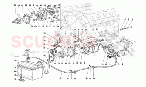 Part Diagram for Ferrari 111509