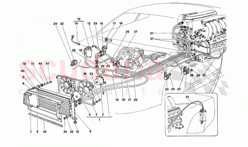 Part Diagram for Ferrari 64734000