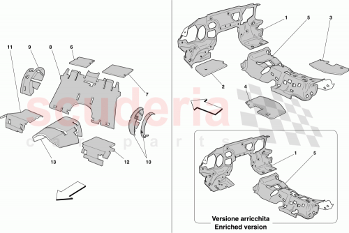 Part Diagram for Ferrari 80014800