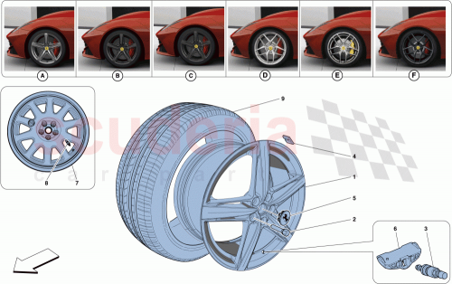 Part Diagram for Ferrari 294834