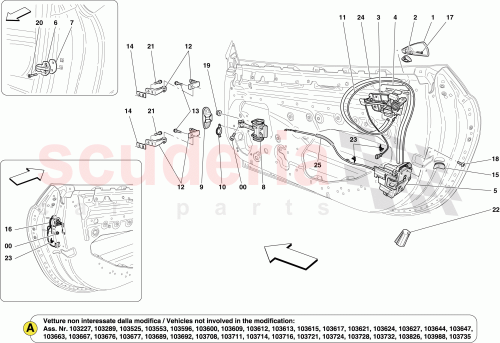 Part Diagram for Ferrari 84234700