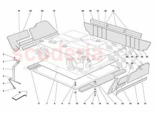 Part Diagram for Ferrari 66627000
