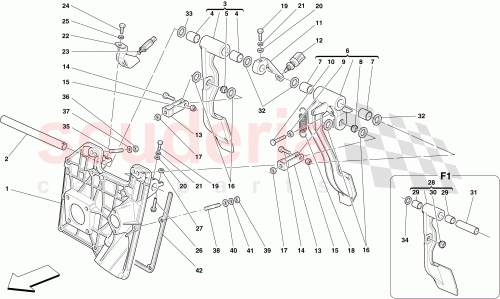 Part Diagram for Ferrari 180516