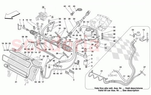 Part Diagram for Ferrari 178183