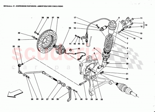 Part Diagram for Ferrari 182606