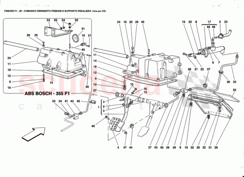 Part Diagram for Ferrari 65265300
