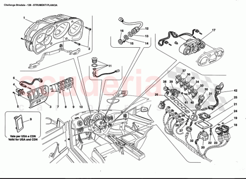 Part Diagram for Ferrari 197009