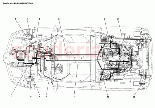 Part Diagram for Ferrari 197600