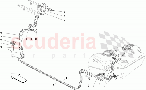 Part Diagram for Ferrari 221735