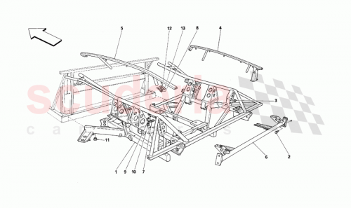 Part Diagram for Ferrari 165707