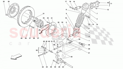 Part Diagram for Ferrari 181419