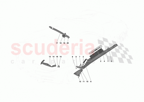 Part Diagram for Ferrari 987172