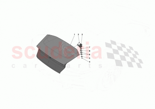 Part Diagram for Ferrari 088677700