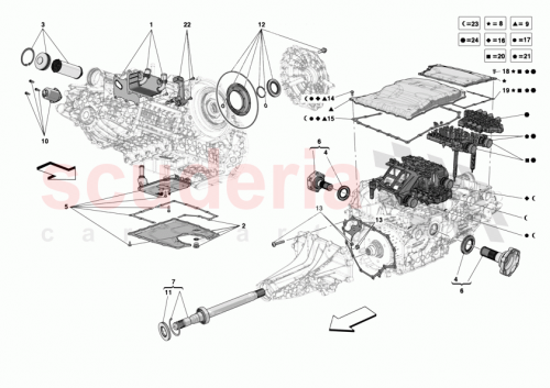 Part Diagram for Ferrari 748513