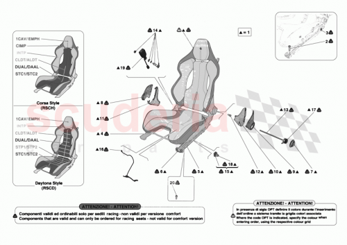Part Diagram for Ferrari 886273