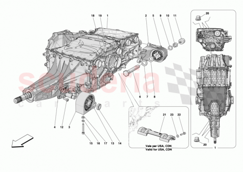 Part Diagram for Ferrari 247857