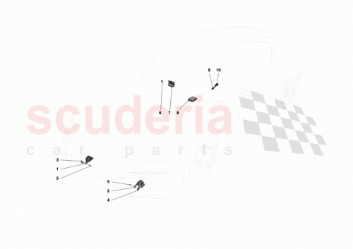 Part Diagram for Ferrari 16285014