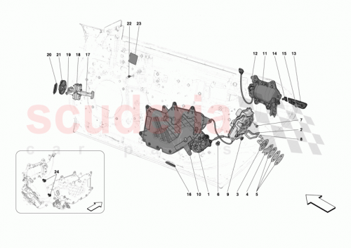 Part Diagram for Ferrari 961658