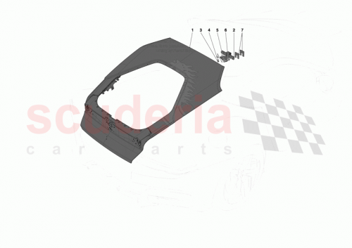 Part Diagram for Ferrari 16287224