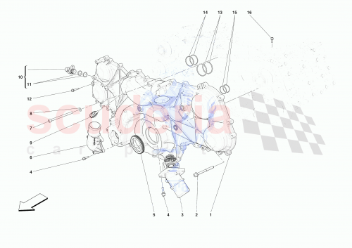 Part Diagram for Ferrari 14458381
