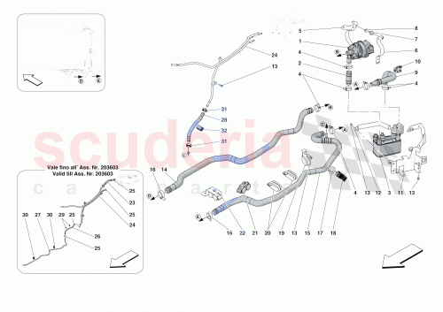 Part Diagram for Ferrari 848233