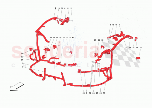Part Diagram for Ferrari 985957693