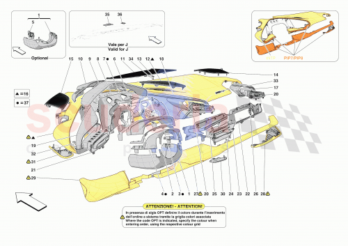 Part Diagram for Ferrari 801041