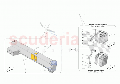 Part Diagram for Ferrari 935783