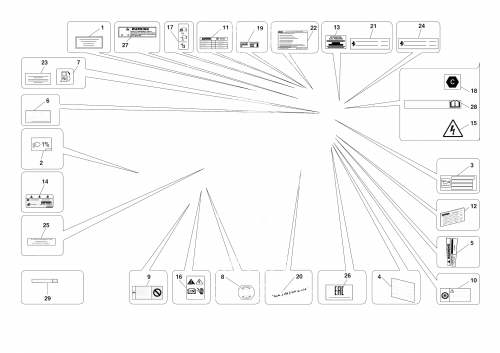 Part Diagram for Ferrari 000907957
