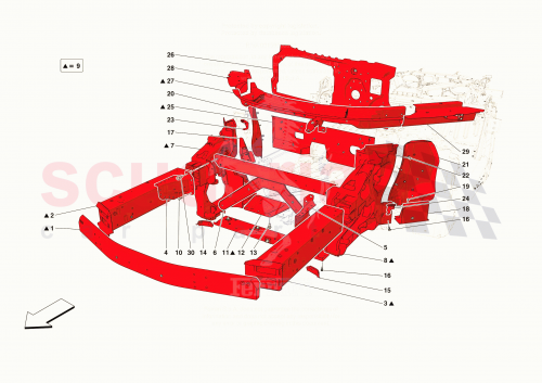 Part Diagram for Ferrari 787455
